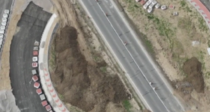 VIDEO. Se lucrează intens pe Varianta de Ocolire Sfântu Gheorghe!