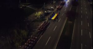 VIDEO. Ceremonia de retragere cu torțe a Jandarmeriei Brașov