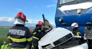 Accident feroviar în comuna Voila! Un bărbat de 32 de ani a murit (FOTO)