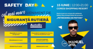 Cel mai mare eveniment dedicat siguranței rutiere, Autoliv Safety Day, pe 15 iunie la Brașov!