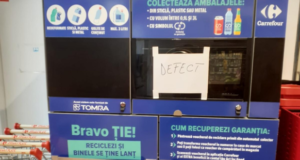 Cetățenii care se confruntă cu disfuncționalitatea aparatelor de reciclare pot face reclamație direct pe Whatsapp!