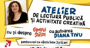 Atelier de lectură publică cu autoarea Diana Tivu!