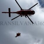 Accident pe munte. A intervenit un elicopter SMURD (VIDEO, FOTO) 2 elicopter SMURD