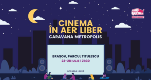Brașovul găzduiește șase seri de Cinema în aer liber, între 23 și 28 iulie
