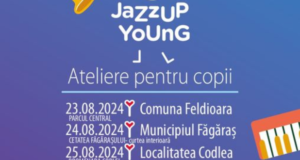 JazzUP Young On Tour Brașov: educație muzicală și artistică, gratuită, pentru copiii din Feldioara, Făgăraș și Codlea