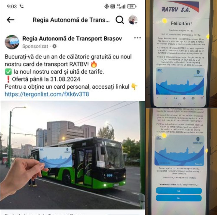 Atenție la țepile online care circulă acum în numele RATBV! (FOTO) 1 Imagine WhatsApp 2024 08 20 la 06.52.30 5370bb5c