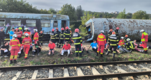 Premieră în România! Exercițiul internațional Rail Invest 2024 a presupus simularea unui accident feroviar major la Cluj-Napoca