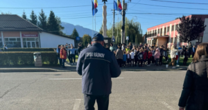Simulare de incendiu și instruire de prim ajutor la unitățile de învățământ din Râșnov