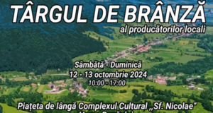 Târgul de Brânză din Vama Buzăului, un festin al produselor locale și activități pentru toată familia în acest weekend