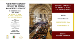 Concert de Crăciun la Biserica „Sf. Petru și Pavel” din Brașov