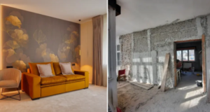 Transformarea unei case din Săcele, de la ruină la eleganță (FOTO)