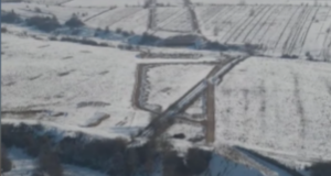 VIDEO. Constructorul autostrăzii Brașov – Sibiu a reluat lucrările