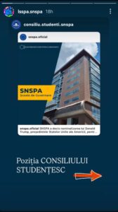 Numai scandaluri la SNSPA! Studenții condamnă decizia rectorului de a susține nominalizarea lui Trump la Nobel 1 Imagine WhatsApp 2025 03 14 la 06.56.34 290d538b