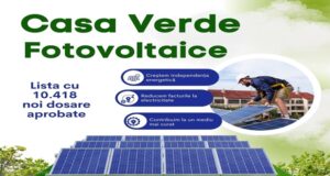 Peste 10000 noi dosare aprobate în programul Casa Verde Fotovoltaice