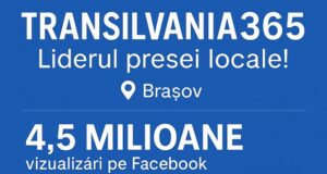 Record de cititori și urmăritori în presa brașoveană! Peste 4,5 milioane de vizualizări într-o singură lună pentru ziarul Transilvania365