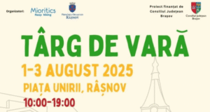 Târgul de Vară revine la Râșnov între 1 și 3 august