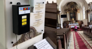 Biserica din Brașov la care poți plăti donațiile „direct la POS”: „La ce bancă are cont Dumnezeu?”