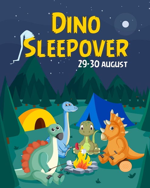 dino parc sleepover