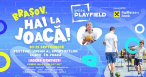 Urban Playfield transformă din nou Brașovul în teren de joacă, în 20 și 21 septembrie