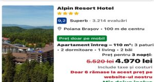 1 Decembrie la Poiana Brașov costă cât o vacanță în străinătate: aproape 5.000 de lei weekendul