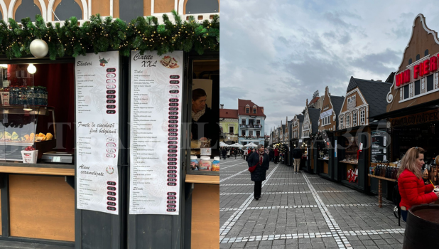 15 lei un pahar de vin fiert la Târgul de Crăciun din Brașov! Vezi care sunt prețurile la dulciuri și băuturi 1 21.11.25 86