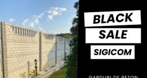 Promoție de Black Friday la Sigicom: Garduri și pavaje de beton la prețuri reduse