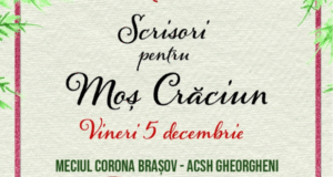 Atelier de scrisori pentru Moș Crăciun, la meciul Corona Brașov – ACSH Gheorgheni