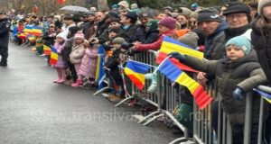 GALERIE FOTO, VIDEO Ziua Națională sărbătorită la Brașov! Momentul intonării imnului