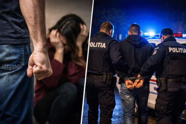 politia - bataie - femeie agresata