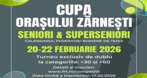 Cupa Orașului Zărnești la tenis