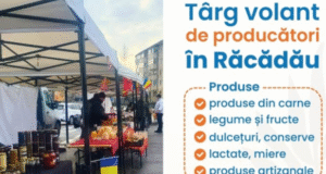 Târg de producători și artizani în Răcădău, sâmbătă, 7 februarie