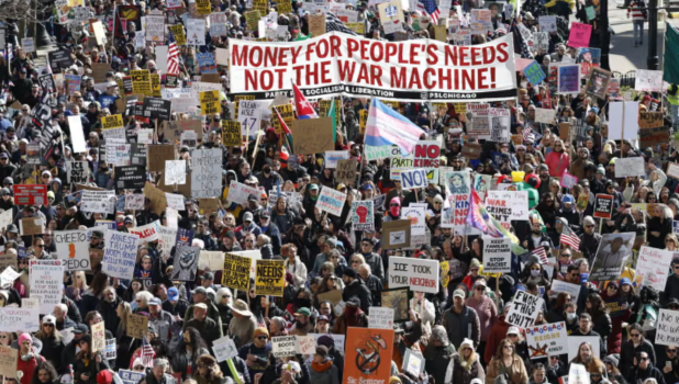 Anti Trump protest