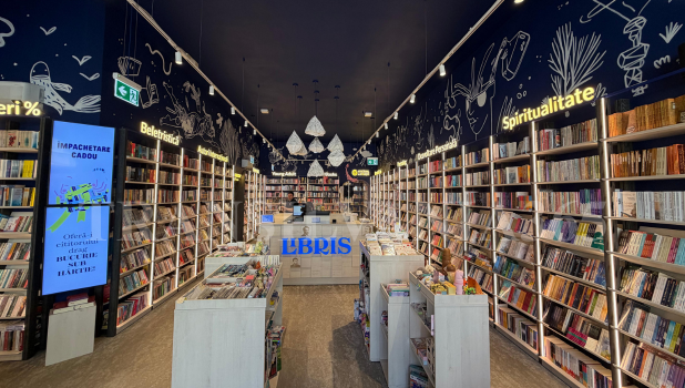 VIDEO. „Antreprenori faini la Brașov” în lumea Libris. De la rafturile librăriei Șt. O. Iosif la primul librar AI din România 1 Libris 9