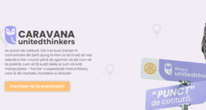 Caravana națională Rotary United Thinkers ajunge la Brașov: un eveniment-experiență în care tinerii învață să își susțină ideile și să recunoască manipularea