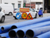 Lucrările de reabilitare a rețelei de apă pe strada 13 Decembrie au avansat până la intersecția cu Maramureș. Traficul rămâne restricționat pe sensul spre Sânpetru