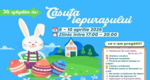 Căsuța Iepurașului, vânătoare de ouă și ateliere creative la Făgăraș
