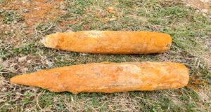 Proiectile neexplodate, provenite din cel de-al Doilea Război Mondial, descoperite aproape de Brașov