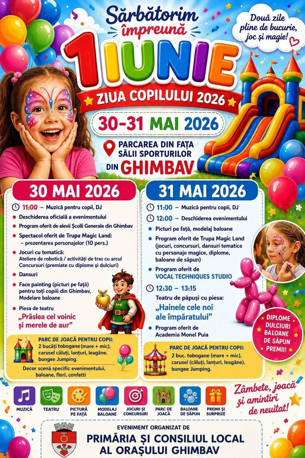 Ghimbavul sărbătorește Ziua Copilului cu două zile pline de jocuri, spectacole și surprize 2 IMG 4203