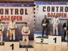 Doi jandarmi brașoveni, dublu campioni la Brazilian Jiu-Jitsu
