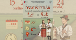 Școala Populară de Arte și Meserii „Tiberiu Brediceanu” Brașov deschide înscrierile la cursurile de dans popular