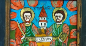 Icoana care a învins timpul. Povestea unei opere pe sticlă din Șcheii Brașovului, dedicată Sfinților Petru și Pavel