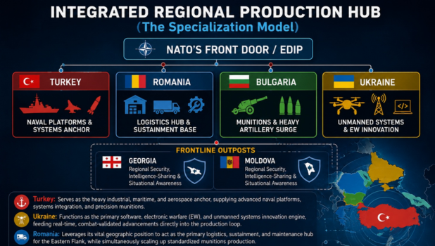 Câmpul de luptă ca laborator. Lecțiile Ucrainei despre inovație, viteză și reindustrializarea apărării transatlantice 1 CORNELIU VISOIANU 1