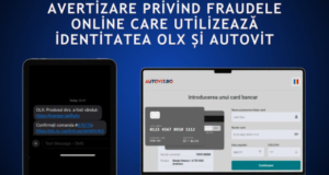 Atenție la noua metodă de înșelăciune! DNSC avertizează asupra mesajelor false care folosesc identitatea OLX și Autovit