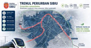 Primăria Sibiu dă startul proiectului Trenului Periurban. Contract de 7,5 milioane de lei pentru studiul de fezabilitate
