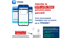 Atenție la SMS-urile false despre taxe de parcare! Avertisment după apariția unei noi tentative de fraudă și în Făgăraș
