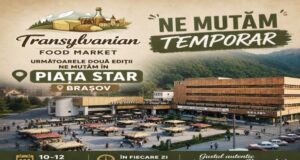 Transylvanian Food Market se mută temporar în Piața Star pentru edițiile din iulie și august! Ce pot cumpăra vizitatorii