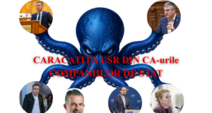 USR, partidul „competenței”? Cum au ajuns funcțiile din companiile de stat răsplată pentru oamenii de partid. Iprochim, noua „filială” USR?