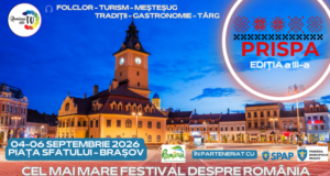 Festivalul PRISPA revine la Brașov: trei zile în care România își dă întâlnire în Piața Sfatului