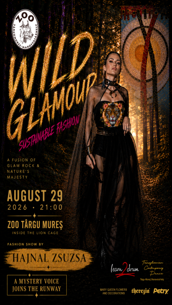 Zoo Târgu Mureș împlinește 62 de ani. Povestea a început cu 3 lupi, 2 urși și o căprioară 1 wild glamour logos final v3