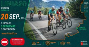 Brașovul pedalează spre Poiană. O nouă ediție „Linia 20”